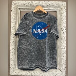 Acid wash NASA Graphic T-Shirt. Size XL